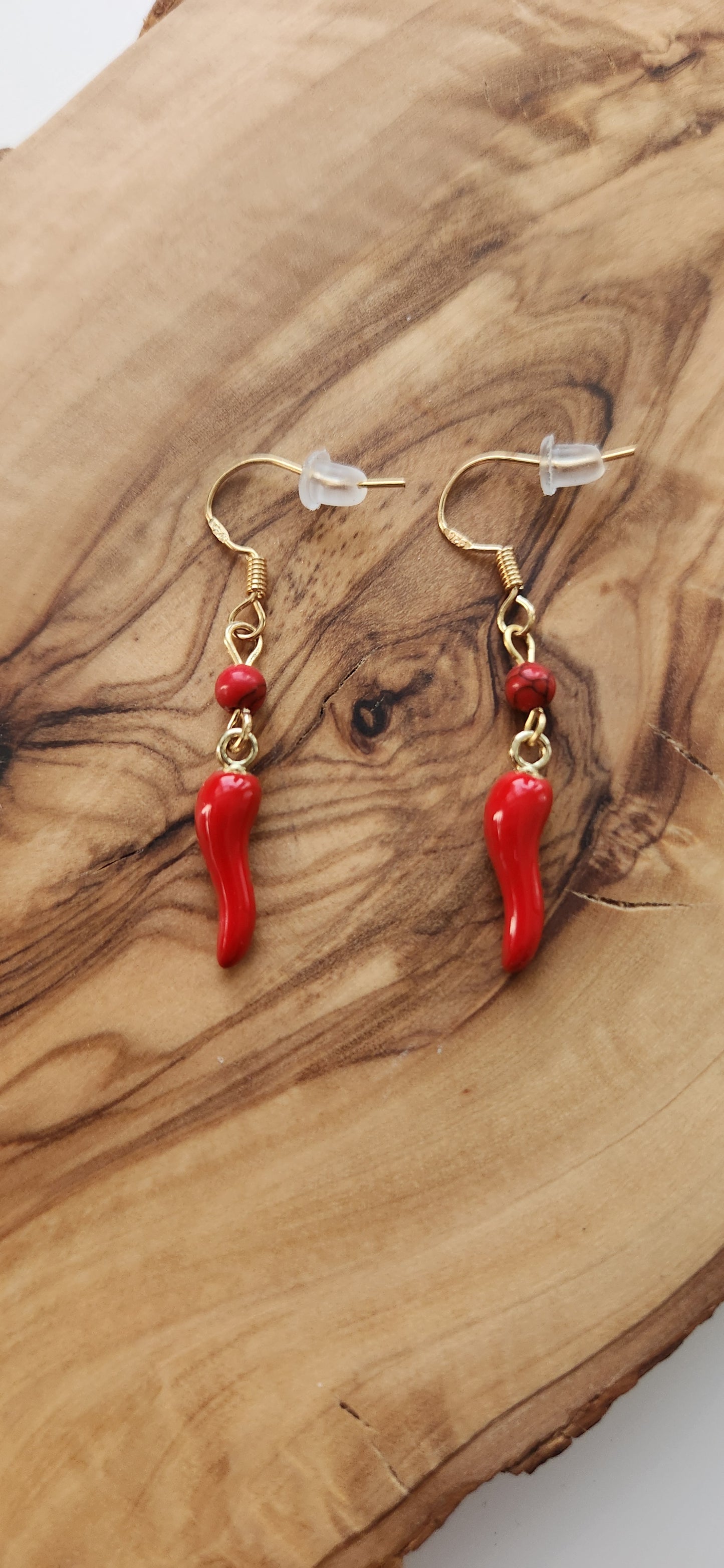 Boucles d'oreilles Piments