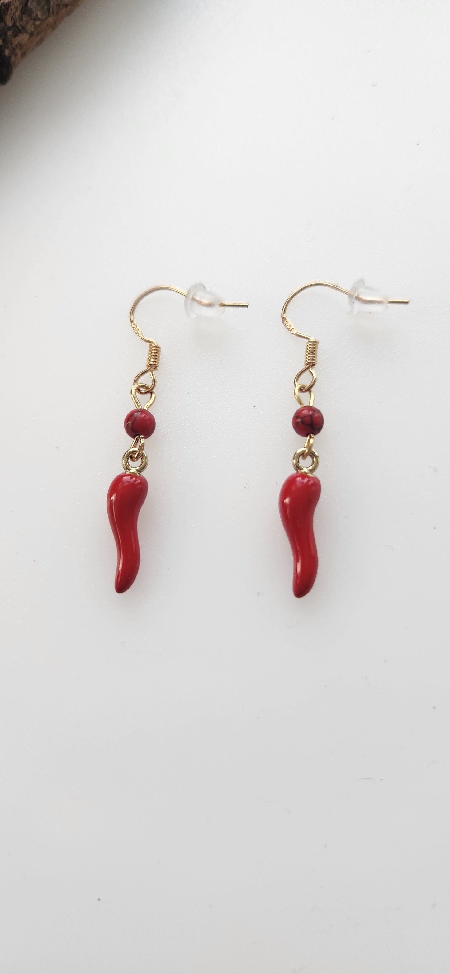 Boucles d'oreilles Piments
