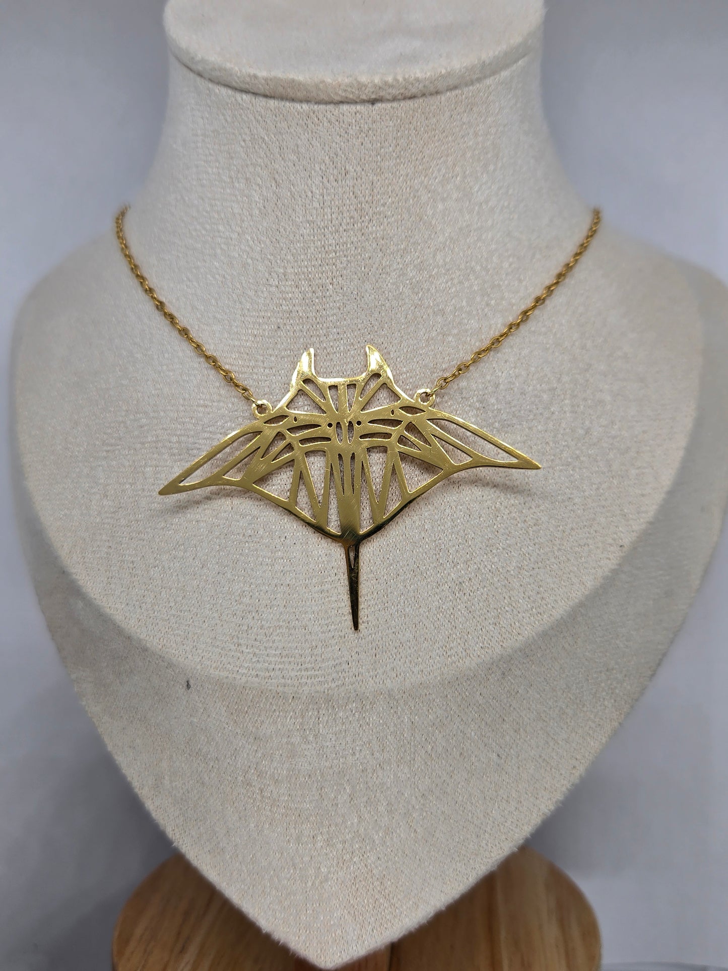 Collier Raie Manta