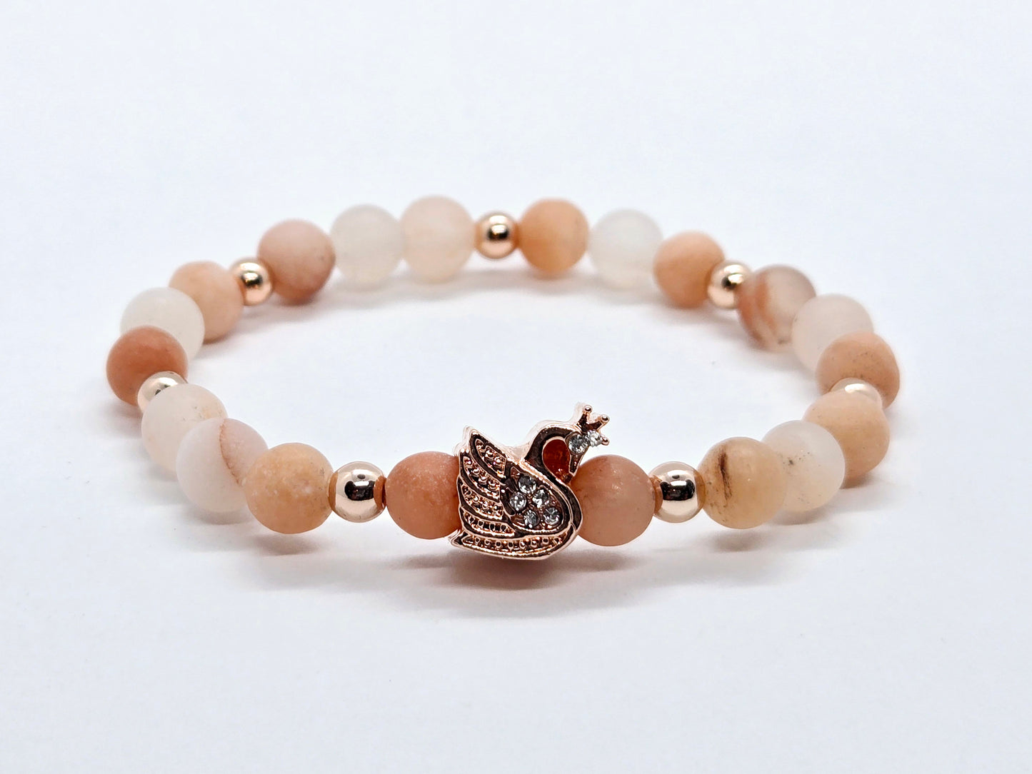Children's swan bracelet