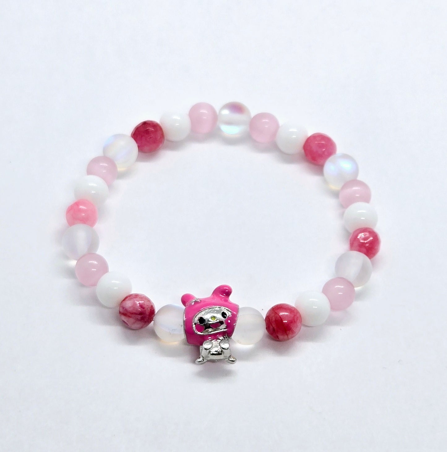 Children's bracelet pink little man