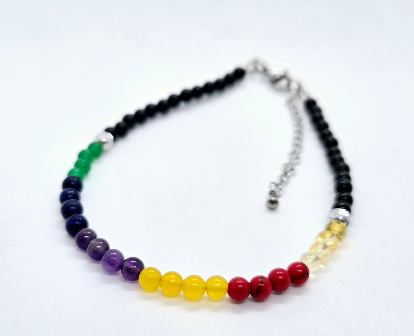 Bracelet de cheville coloré