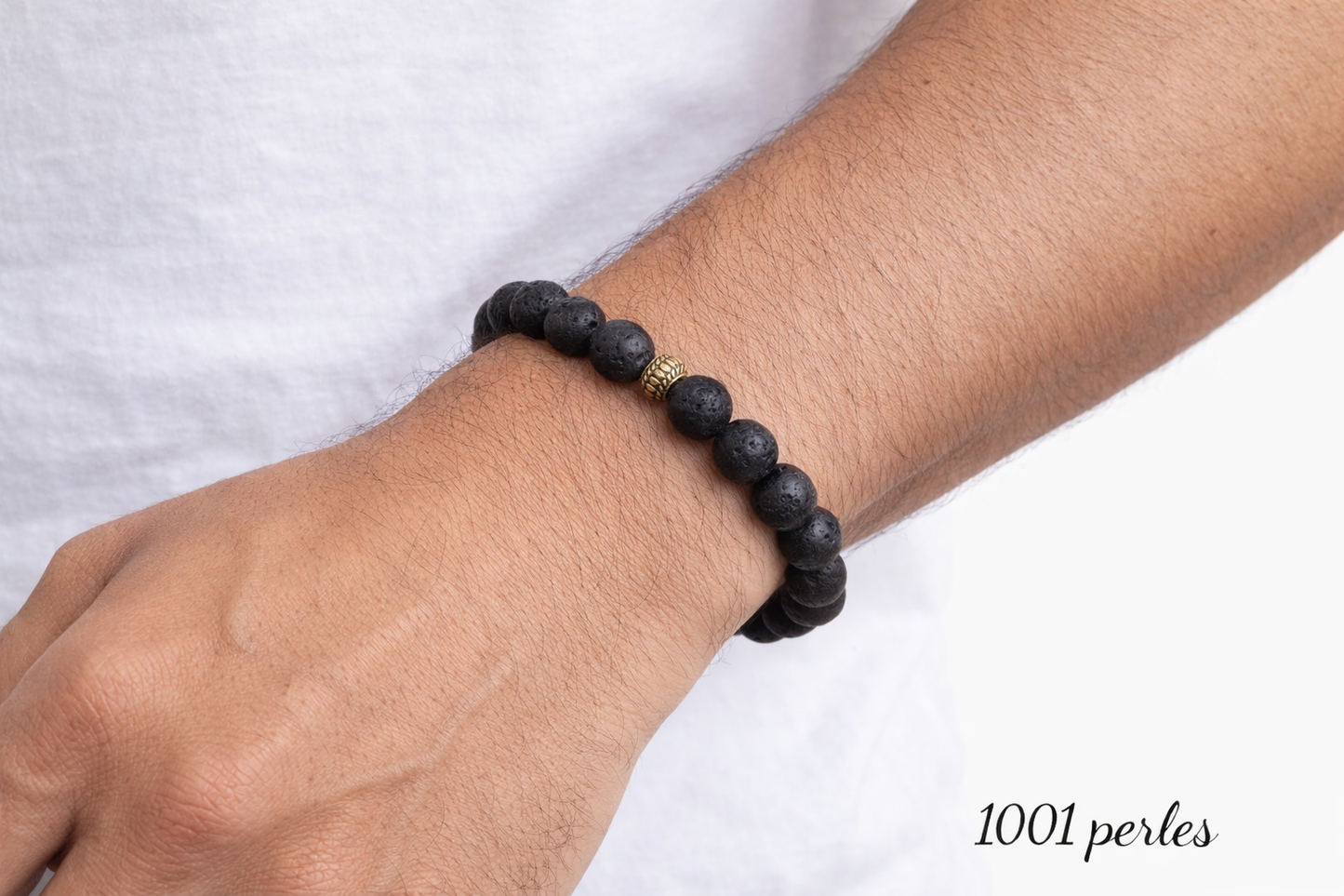 Men's Lava Stone Bracelet