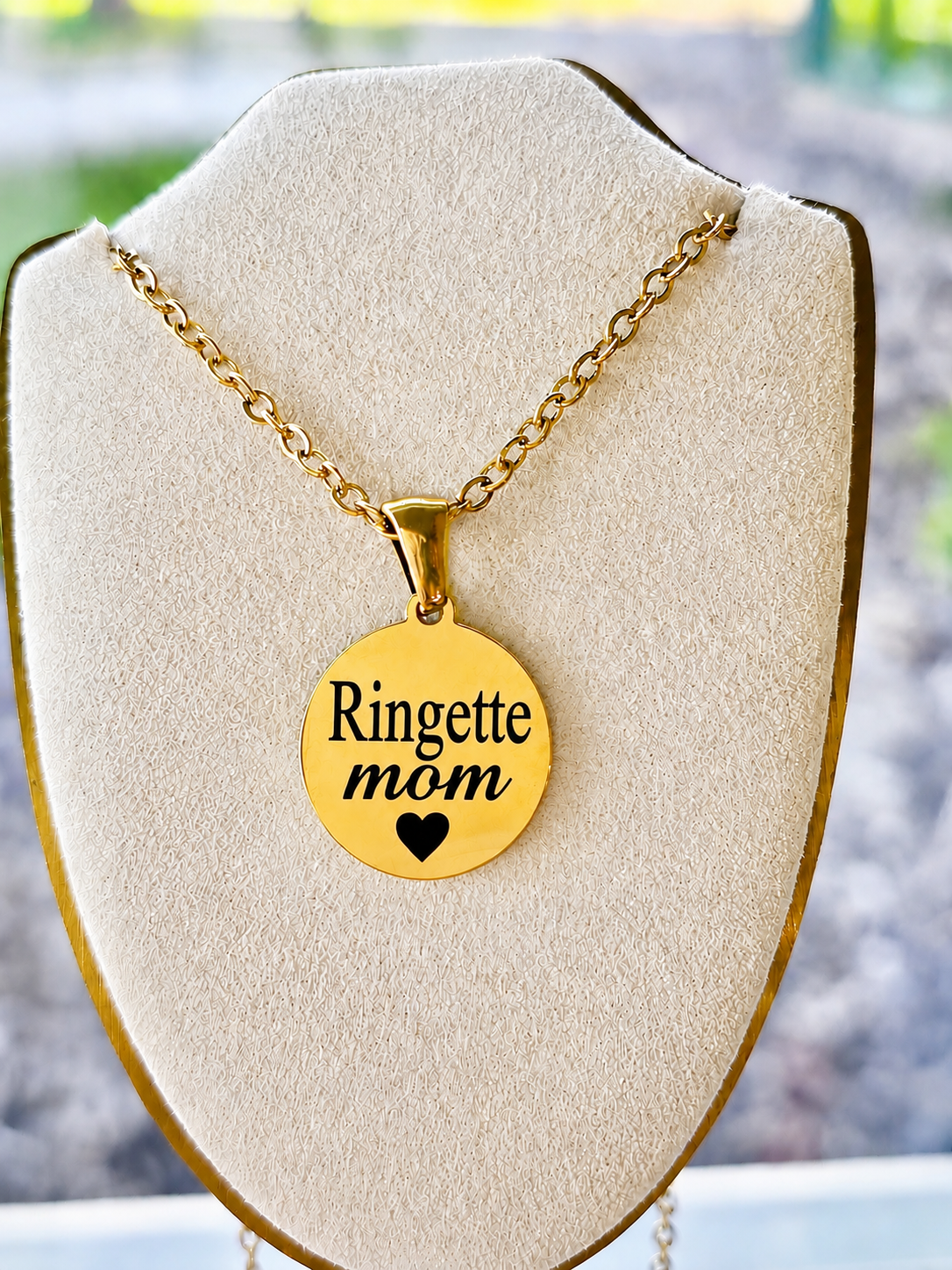 Collier Ringuette Mom