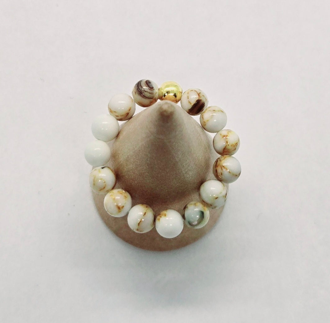 Bague howlite