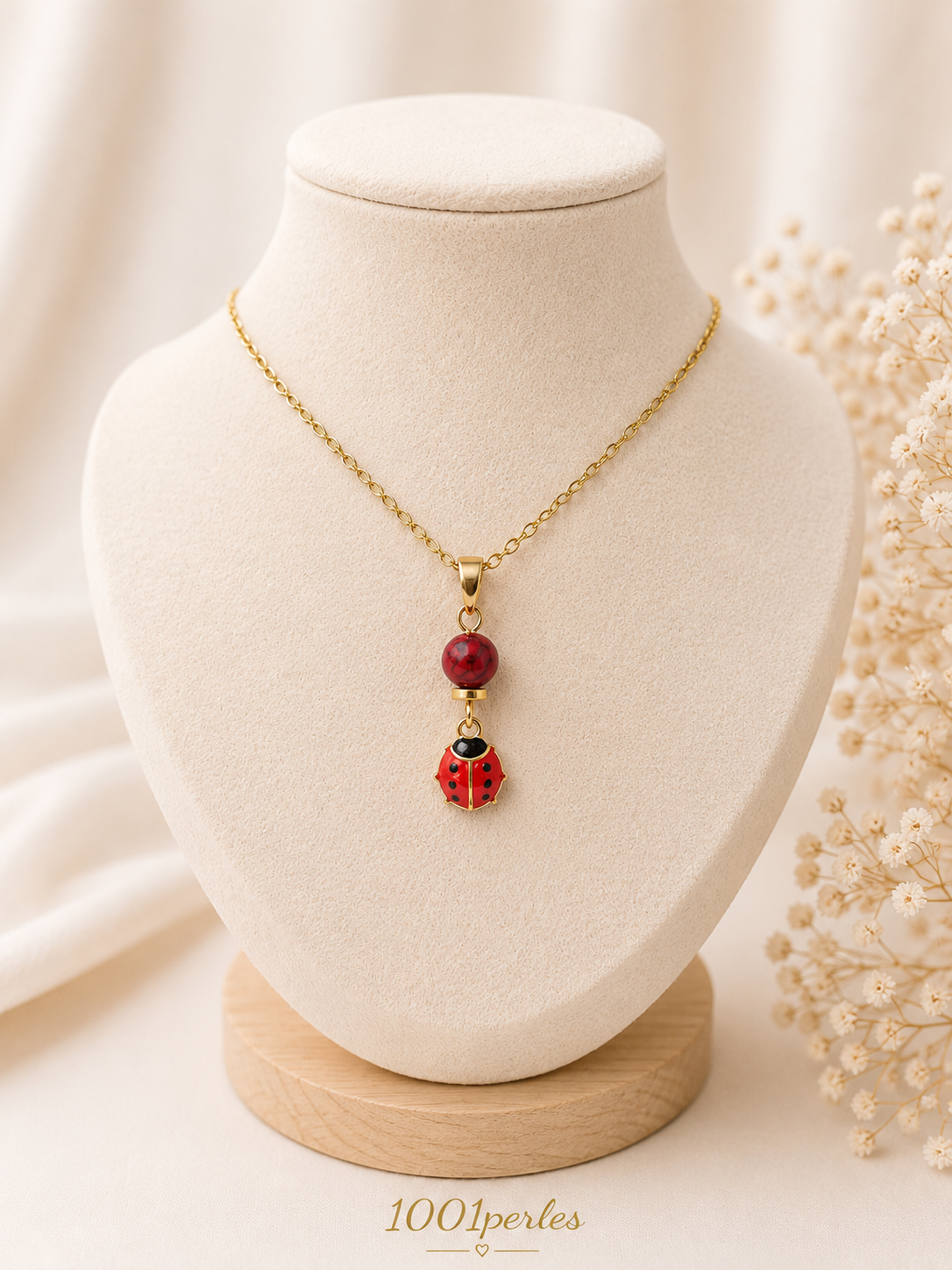 Collier Coccinelle