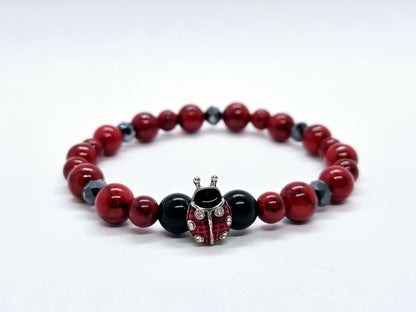 Bracelet coccinelle