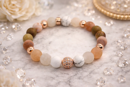 Bracelet Terre à Terre en pierres naturelles – 1001 Perles