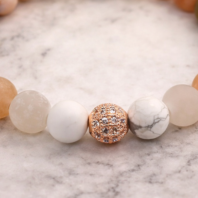 Détail du Bracelet terre à terre — photographie du bijou réel