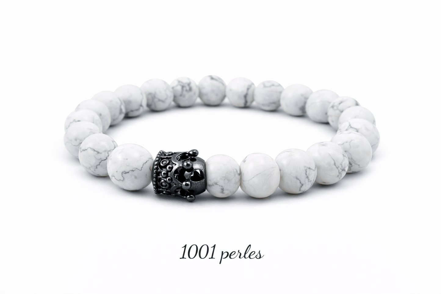 Howlite bracelet size L