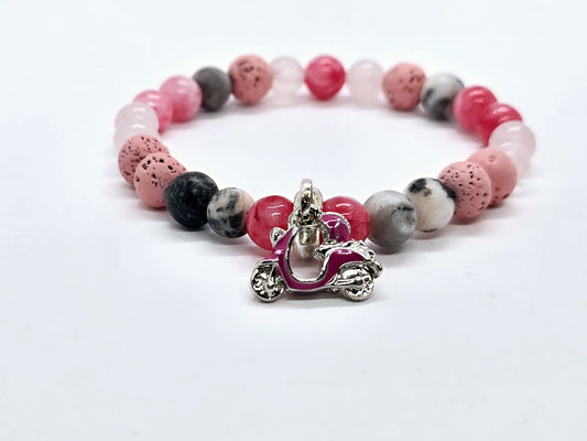 Bracelet Enfant “Scooter Rose”