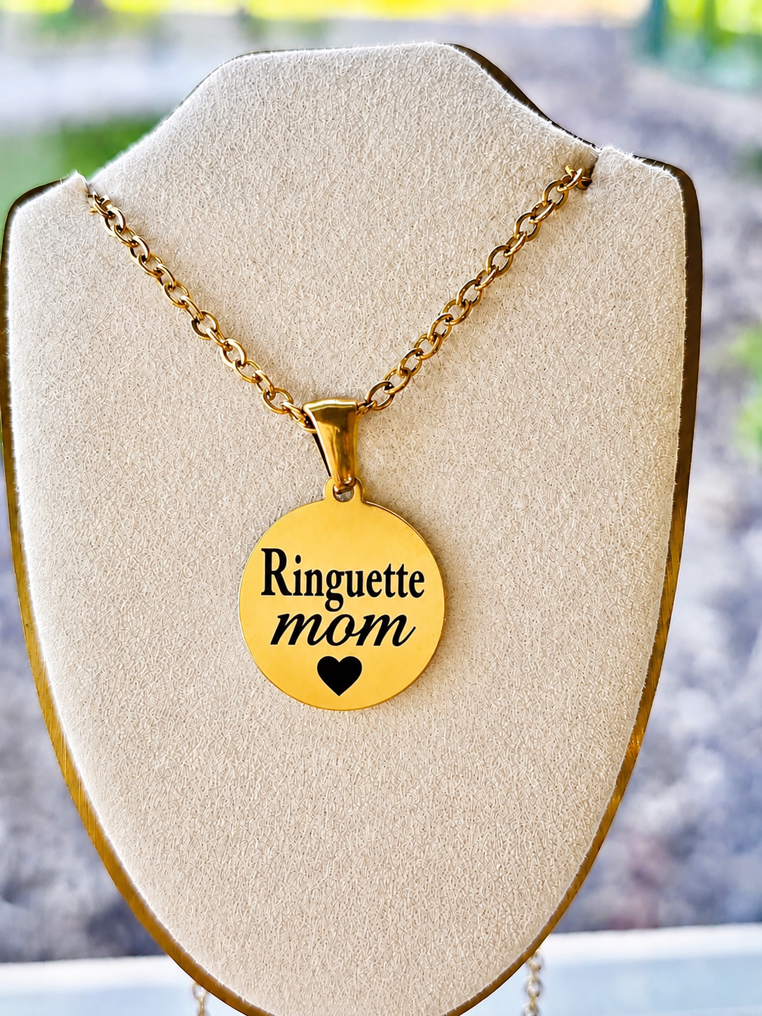 Collier Ringuette Mom