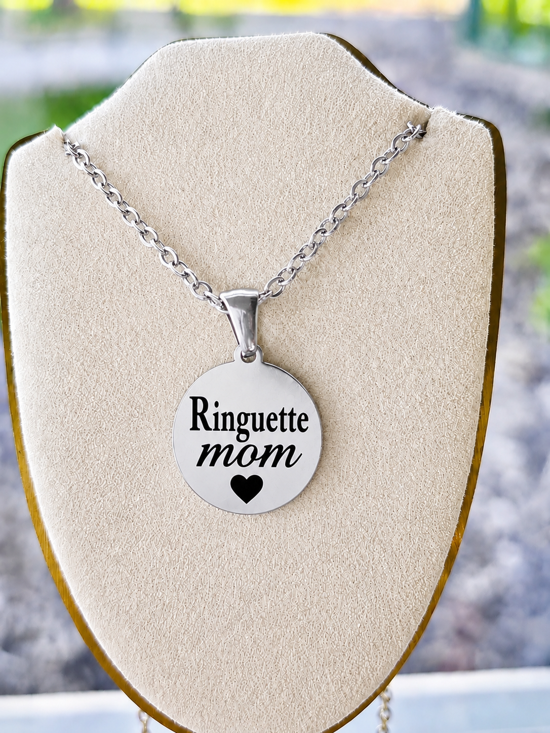Collier Ringuette Mom