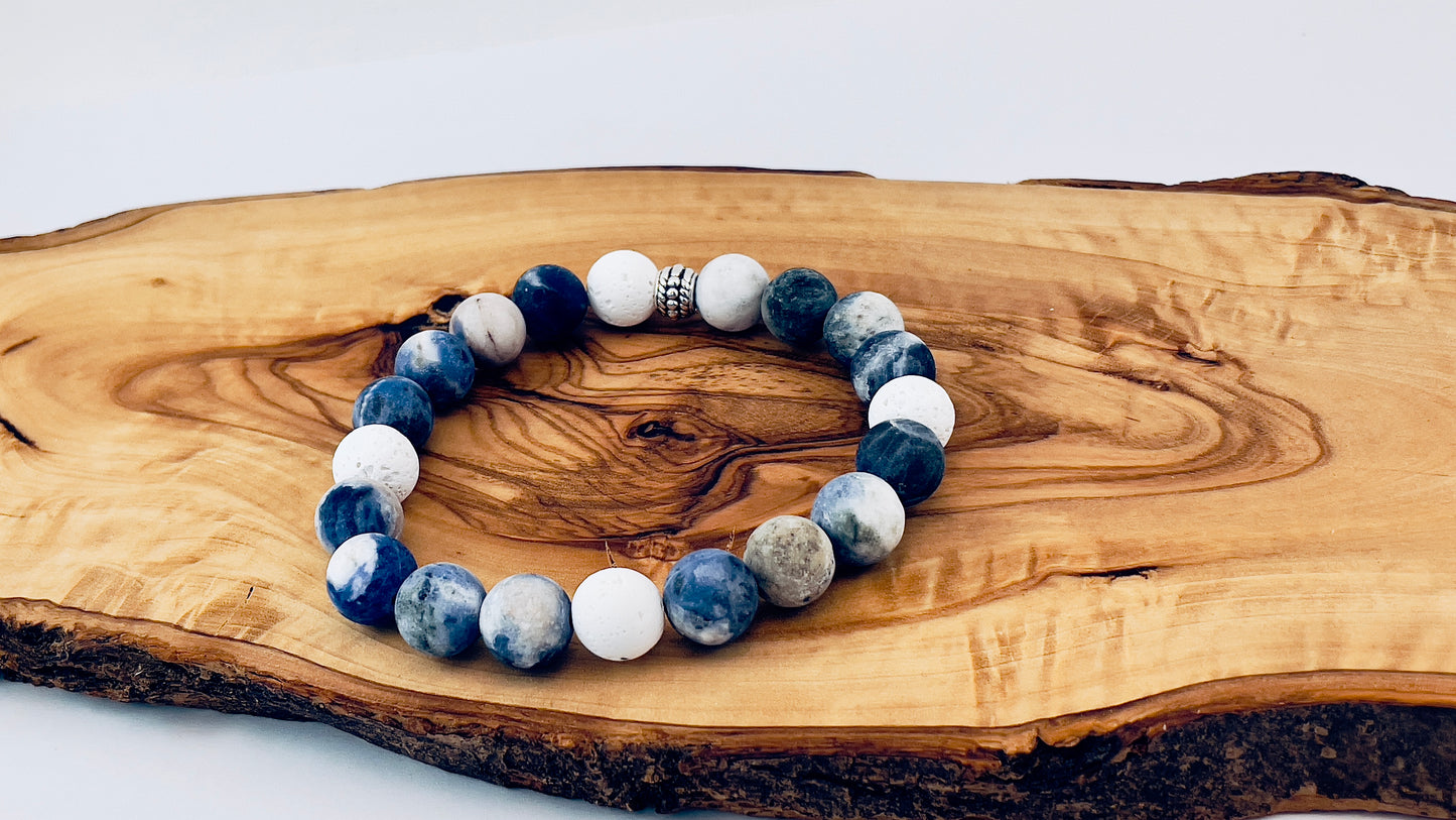 Bracelet Sodalite taille L