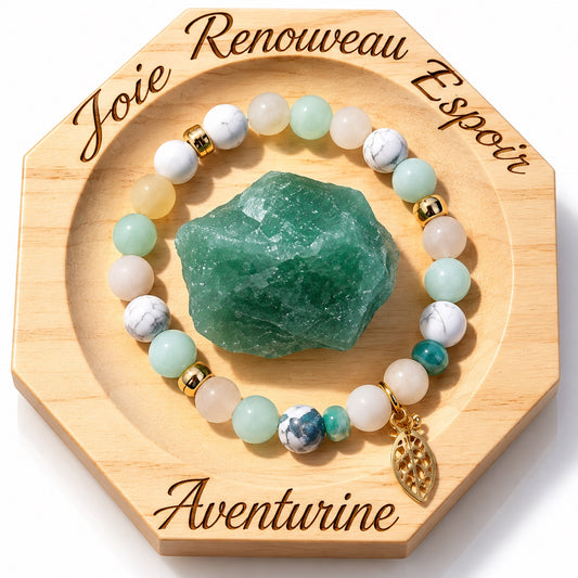Bracelet Bahamas et sa pierre d’aventurine