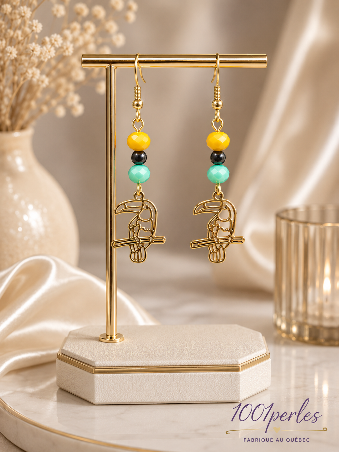 Boucles d'oreilles Toucan