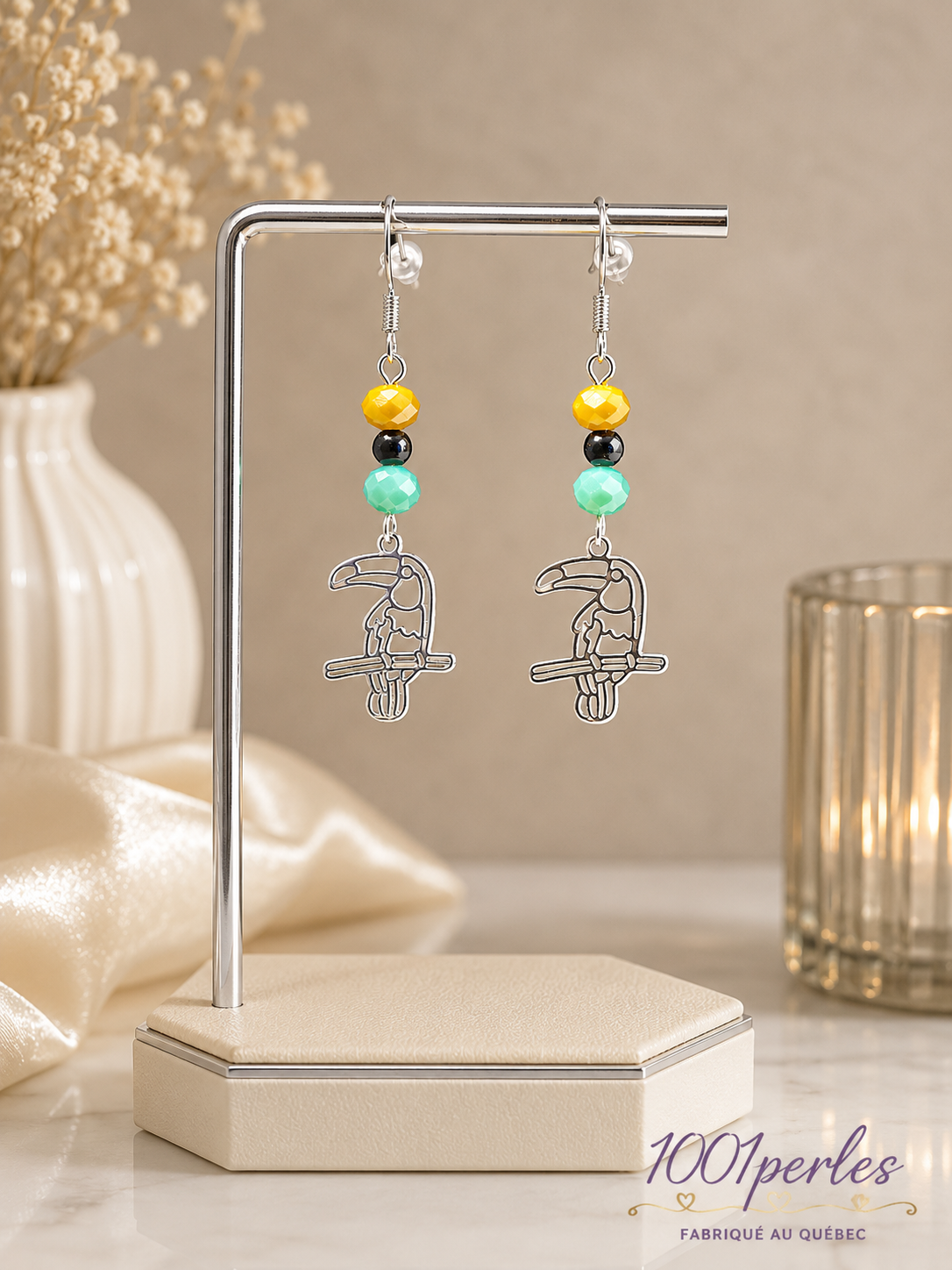 Boucles d'oreilles Toucan