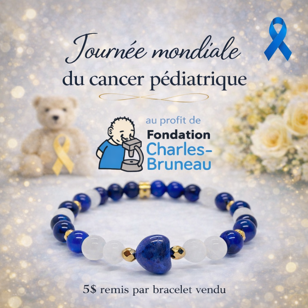 Bracelet au profit de la Fondation Charles-Bruneau