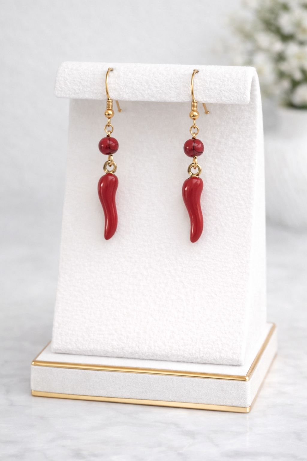 Boucles d'oreilles Piment