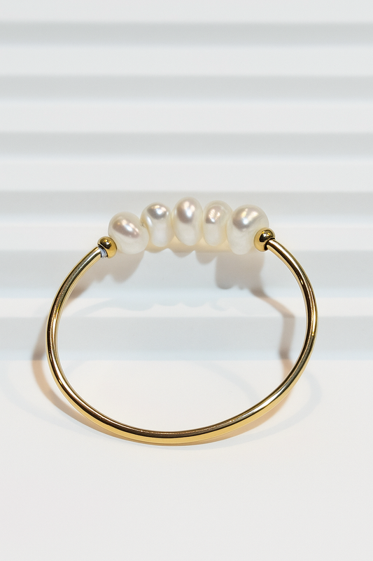 Bague perle d'eau douce