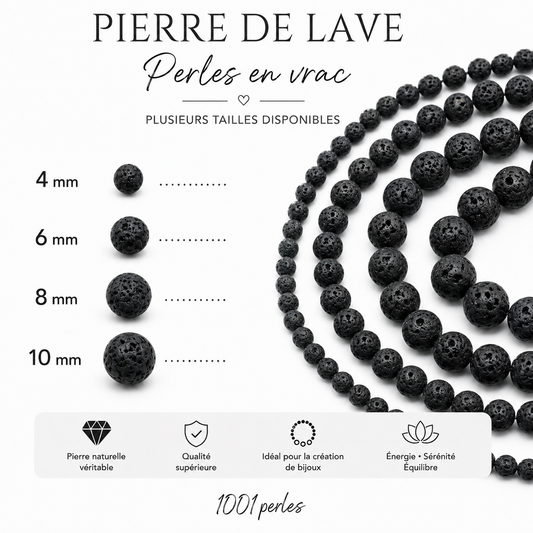 Pierre de lave en vrac