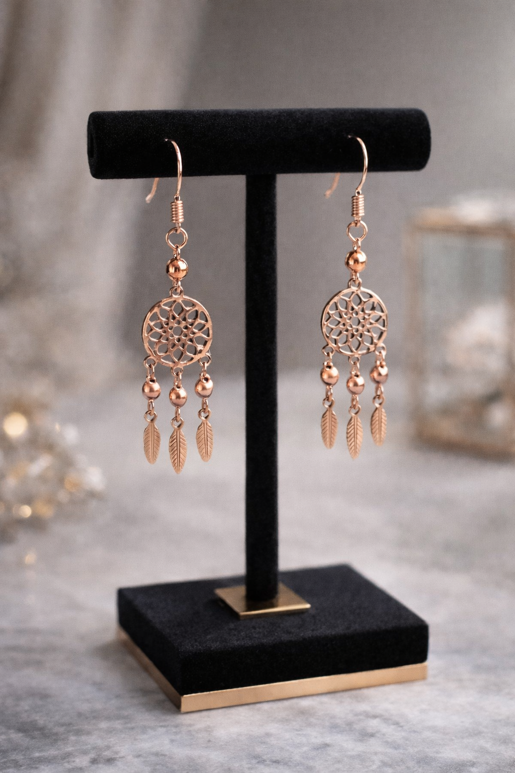 Boucles d'oreilles Attrape Rêve
