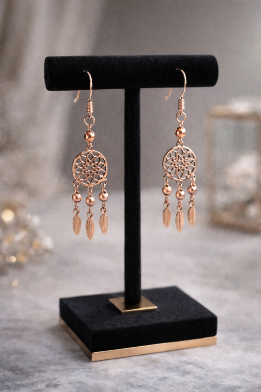 Boucles d'oreilles Attrape Rêve