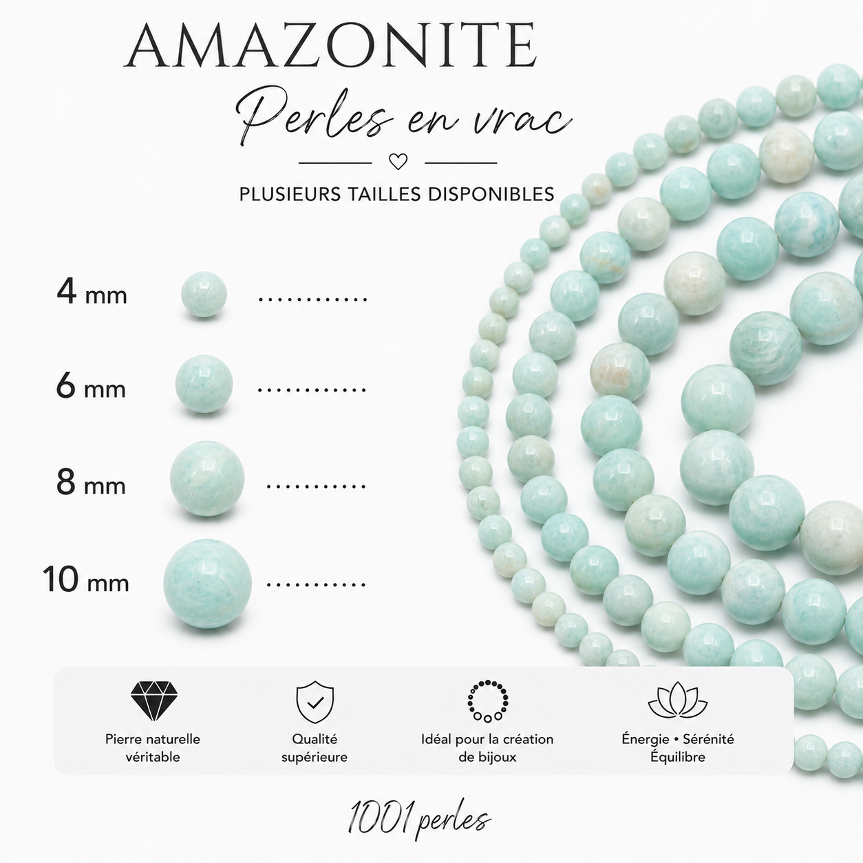 Amazonite en vrac