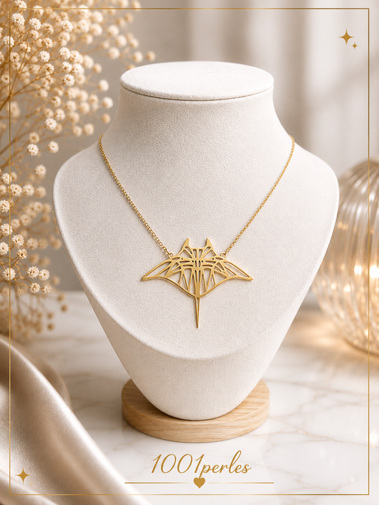 Collier Raie Manta