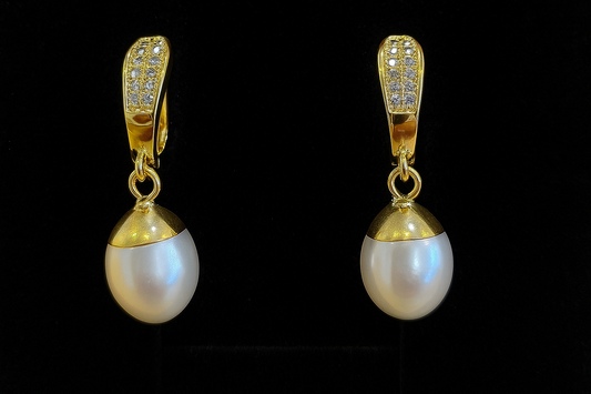 Boucles d'oreilles eau douce